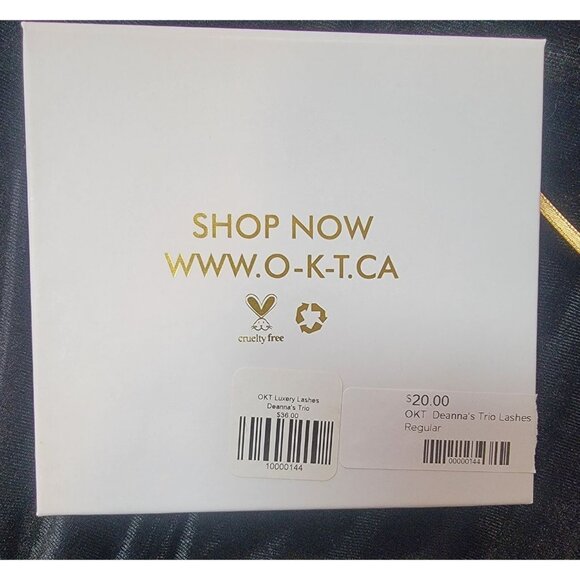 OKT Lashes Demi 3-Pack Reusable False Eyelashes - Picture 2 of 2